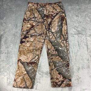 Wrangler Jeans Mens Size 34x30 Camo Double Knee Fusion 3-D Pants Skater Cabin